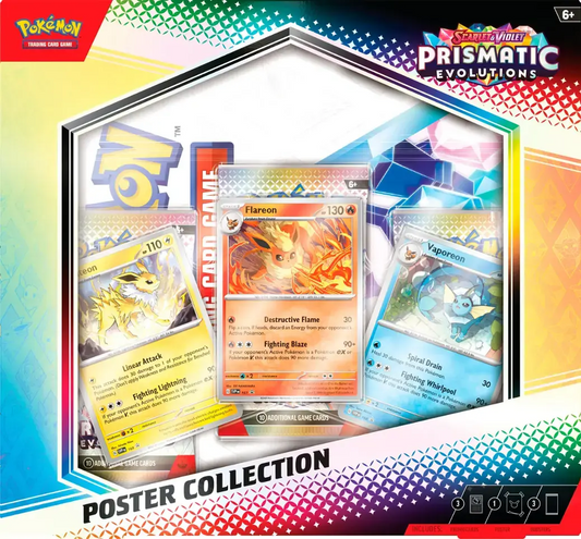 *Pre-Order* Scarlet & Violet - Prismatic Evolutions - Poster Collection