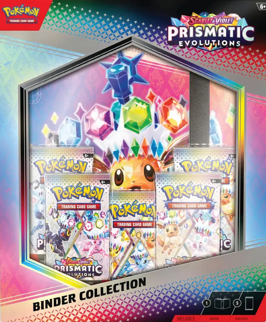 *Pre-Order* Scarlet & Violet - Prismatic Evolutions - Binder Collection