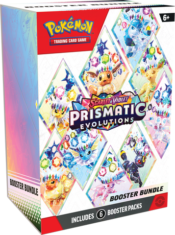 Scarlet &amp; Violet - Prismatic Evolutions - Booster Bundle