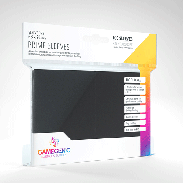 Gamegenic - Matte Sleeves - Black