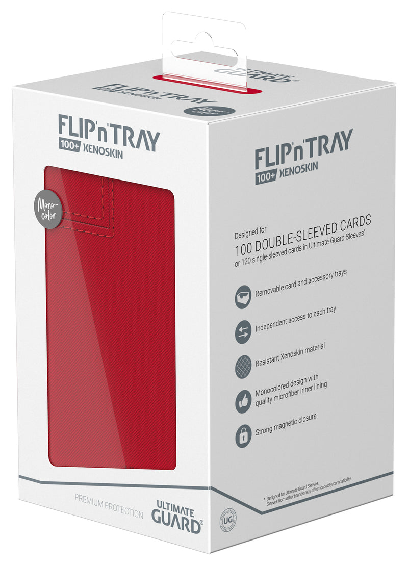 Ultimate Guard - Flip N Tray 100+ - Red