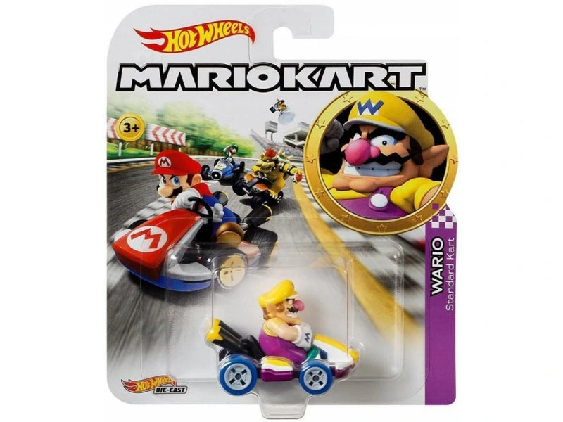 Hot Wheels - Mario Kart - Wario Standard Kart