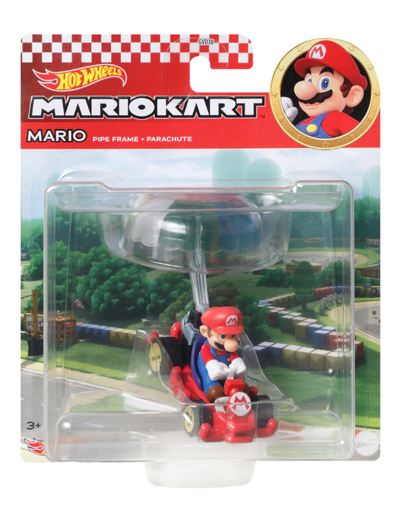 Hot Wheels - Mario Kart - Mario Pipe Frame + Parachute