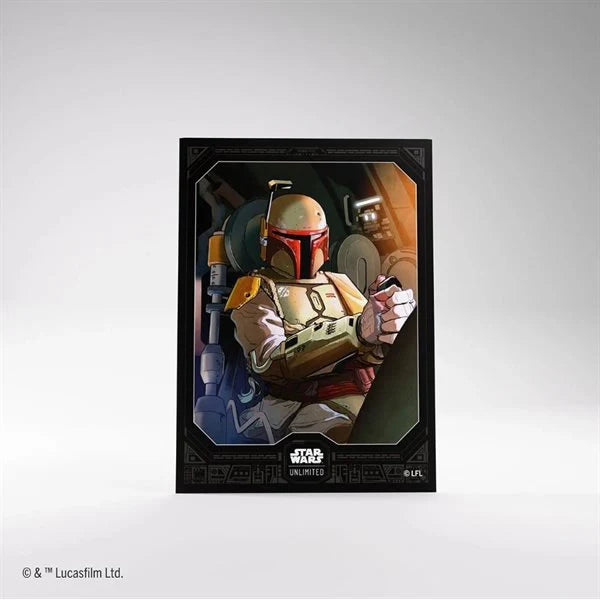 Gamegenic - Star Wars:Unlimited - Premium Art Sleeves (Boba Fett)