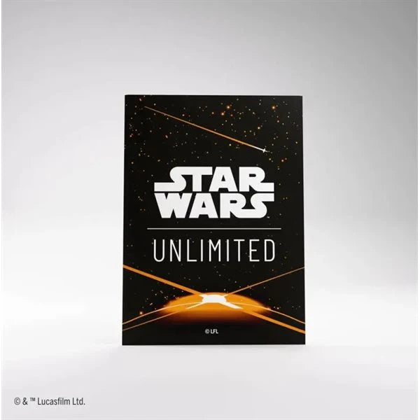 Gamegenic - Star Wars:Unlimited - Premium Art Sleeves (Orange)