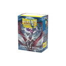 Dragon Shield - Standard Matte Dual Sleeves - Cobalt &amp; Silver (100)