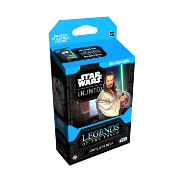 Star Wars: Unlimited - Legends Of The Force - Starter Deck - Qui-Gon Jinn 