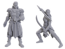 Dungeons &amp; Dragons - Jaheira &amp; Halsin - Mini Figure (Unpainted)