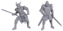 Dungeons &amp; Dragons - Ulder Ravengard &amp; Zevlor - Mini Figure (Unpainted)
