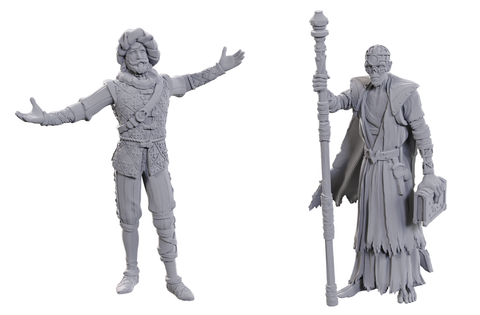 Dungeons &amp; Dragons - Volo &amp; Withers - Mini Figure (Unpainted)