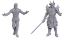 Dungeons &amp; Dragons - Sarevok Anchev &amp; Raphael - Mini Figure (Unpainted)