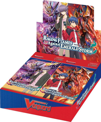 Cardfight!! Vanguard - willDress - Raging Flame Against Emerald Storm - Booster Box