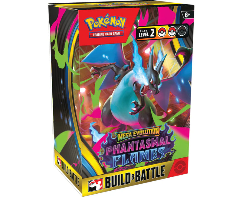 Mega Evolution: Phantasmal Flames - Build &amp; Battle Box Display 