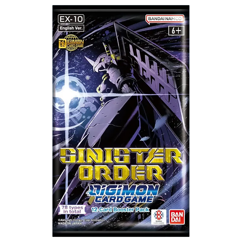 *Précommande* Digimon - Sinister Order - Booster Box (EX-10)