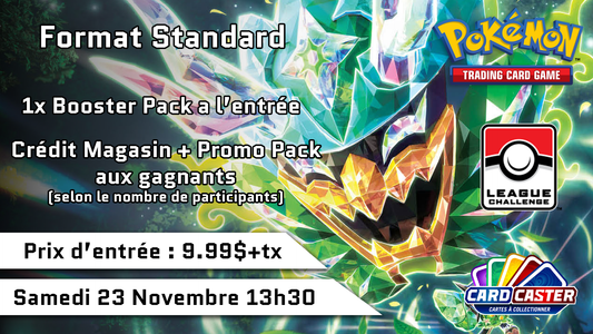 Pokemon - League Challenge - Samedi 23 Novembre 13h30 (Blainville)