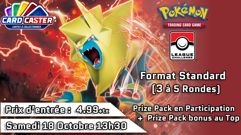 Pokémon - League Challenge - Saturday, October 18, 1:30 p.m. 