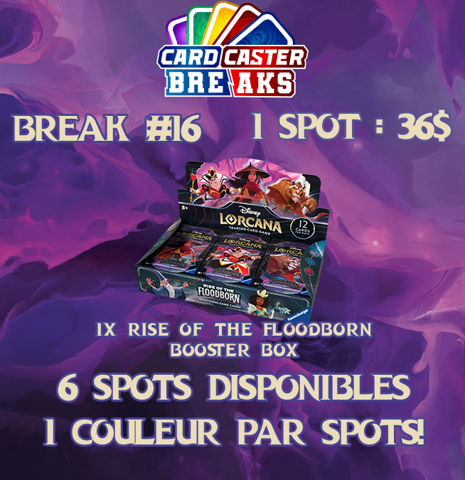 Lorcana Break #16 - Rise Of The Floodborn