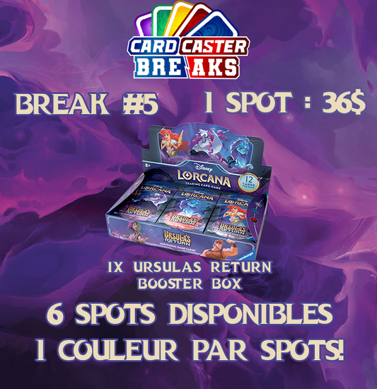 Lorcana Break #5 - Ursula's Return Booster Box