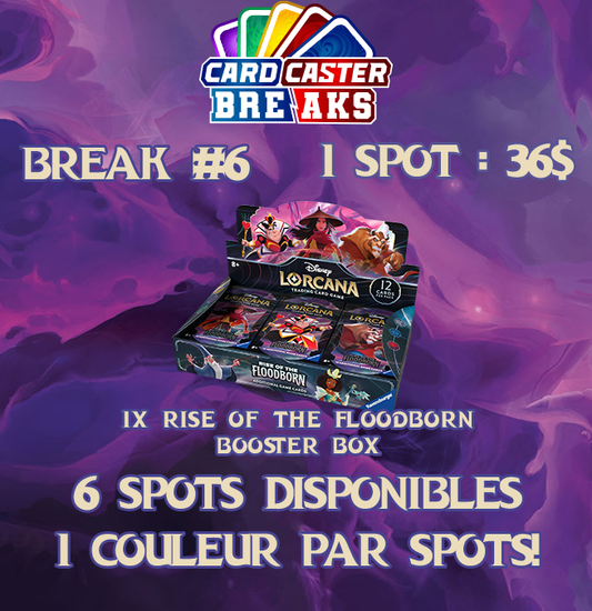 Lorcana Break #6 - Rise Of The Floodborn Booster Box