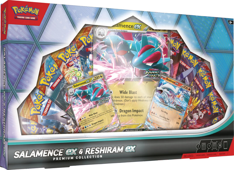 *Pre-Order* Pokémon - Salamence ex & Reshiram ex - Premium collection