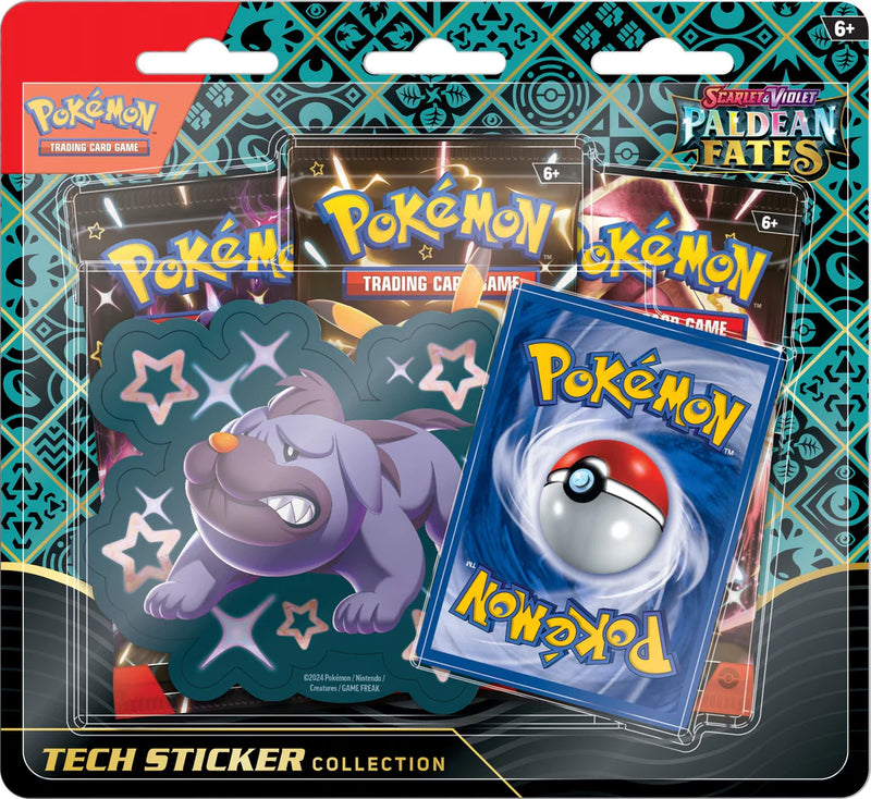 Scarlet &amp; Violet: Paldean Fates - Tech Sticker Collection (Maschiff) 