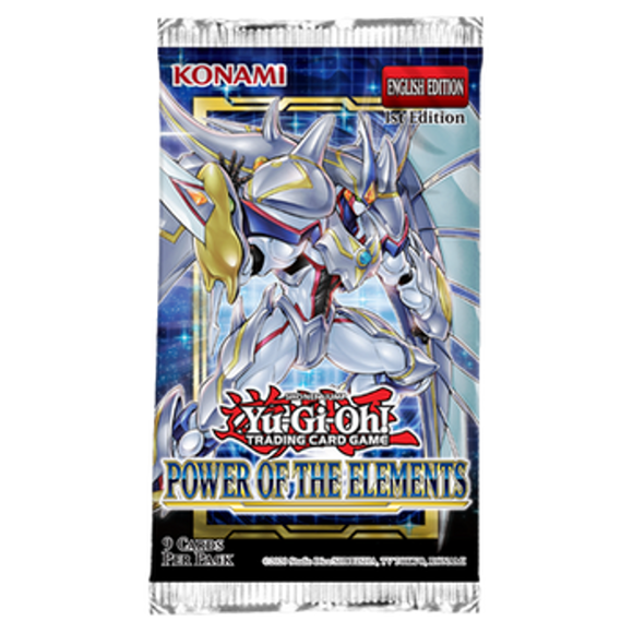 Yu-Gi-Oh! - Power Of The Elements - Booster Pack - 1st Edition
