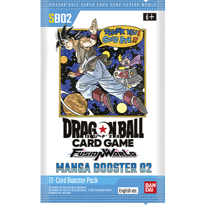 *Pre-Order* Dragon Ball Super - Fusion World - Manga Booster 02 - Booster Pack
