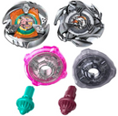 Beyblade X - Dual Pack - Pearl Tiger 3-60U BX (Balance Type) / Gill Shark 4-70O BX (Stamina Type)