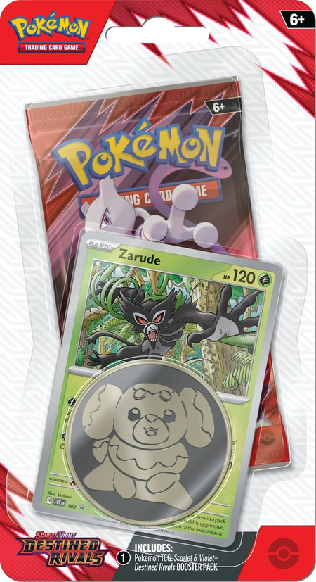 *Pre-Order* Scarlet & Violet: Destined Rivals - Single Pack Blister (Zarude)