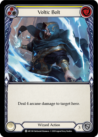 Voltic Bolt (Yellow) [U-ARC148] (Arcane Rising Unlimited) Unlimited Normal 