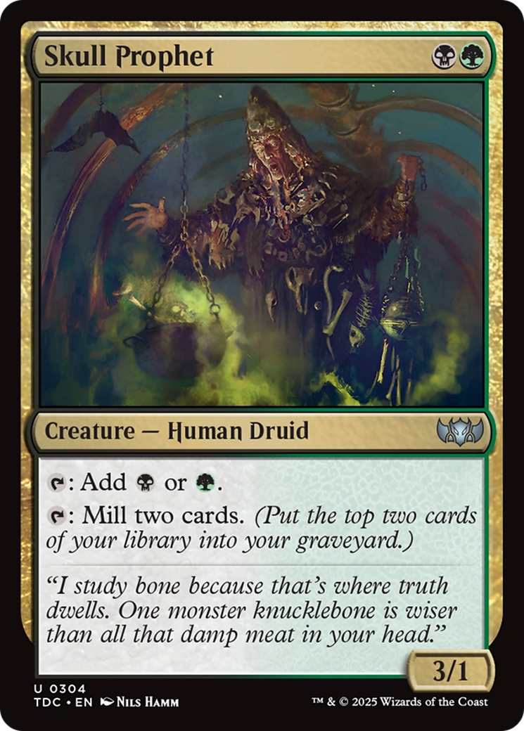 Skull Prophet [Tarkir: Dragonstorm Commander] 