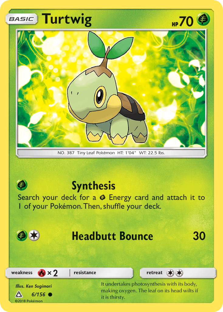 Turtwig (6/156) [Sun &amp; Moon: Ultra Prism] 