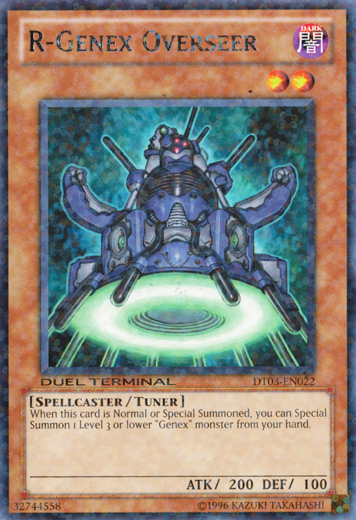 R-Genex Overseer [DT03-EN022] Rare 