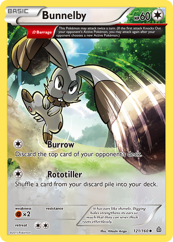 Bunnelby (121/160) [XY: Primal Clash] 