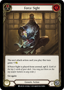 Force Sight (Red) [U-ARC206] (Arcane Rising Unlimited) Unlimited Rainbow Foil 