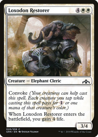 Loxodon Restorer [Guilds of Ravnica] 
