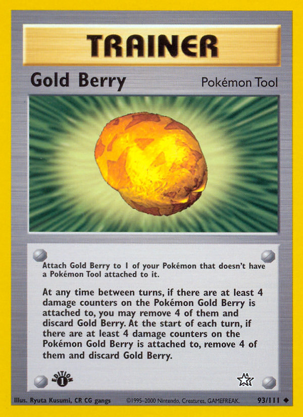 Gold Berry (93/111) [Neo Genesis 1st Edition] 