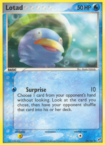 Lotad (35/107) [EX: Deoxys] 