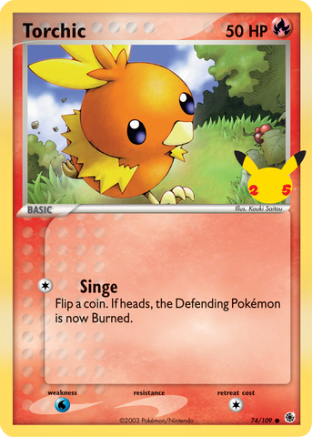 Torchic (74/109) [First Partner Pack] 