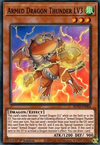 Armed Dragon Thunder LV3 [BLVO-EN004] Super Rare 