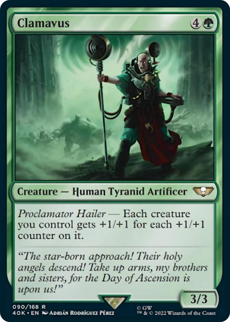 Clamavus (Surge Foil) [Warhammer 40,000] 