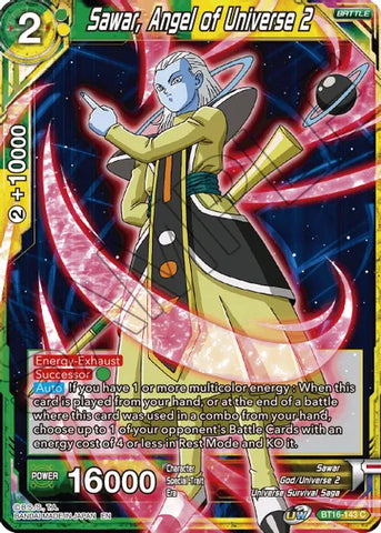 Sawar, Angel of Universe 2 (BT16-143) [Realm of the Gods] 
