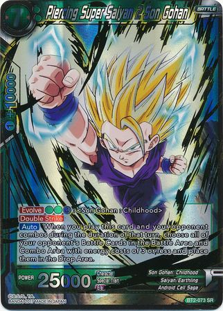 Super Saiyan 2 Son Gohan Piercing (BT2-073) [Union Force] 