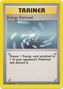 Energy Removal (92/102) [Base Set Unlimited] 