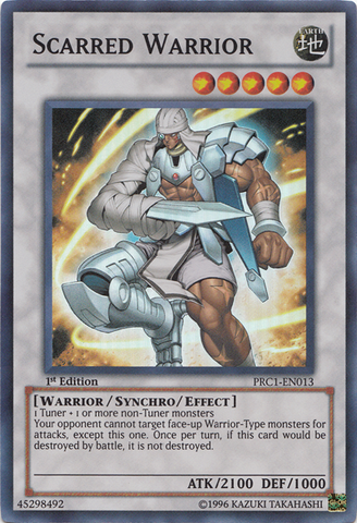 Scarred Warrior [PRC1-EN013] Super Rare 