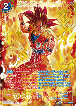 SSG Son Goku, Magnificent Might (SPR) (BT17-138) [Ultimate Squad] 