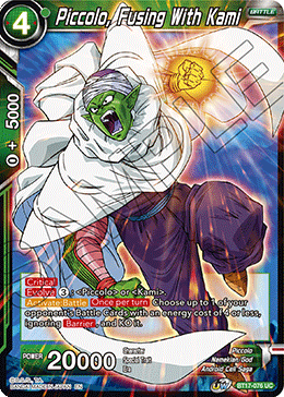 Piccolo, Fusing With Kami (BT17-076) [Ultimate Squad] 