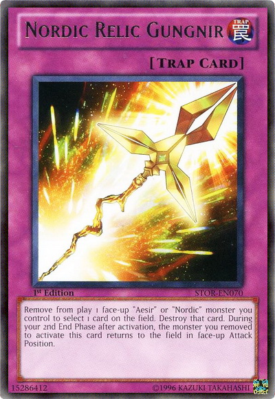 Nordic Relic Gungnir [STOR-EN070] Rare 