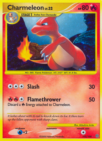 Charmeleon (102/100) [Diamond &amp; Pearl: Stormfront] 