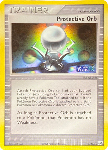 Protective Orb (90/115) (Stamped) [EX: Unseen Forces] 
